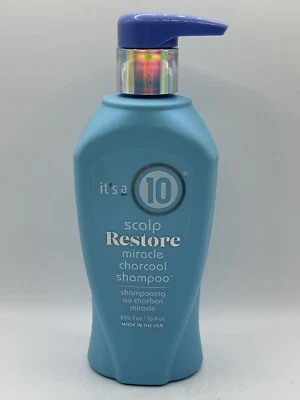 It's a 10 Scalp Restore Miracle Charcoal Shampoo 10fl.oz Label Damaged - Image 1 of 3
