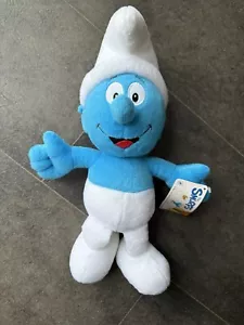 Smurf Soft Plush Toy 2010 Die Schlumpfe Play-By-Play Brand New With Tags - Picture 1 of 8