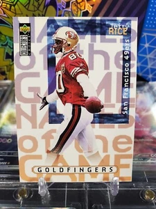 Jerry Rice 47 San Francisco 48ers WR 1997 Upper Deck Collector's Choice - Bild 1 von 2