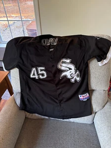 Michael Jordan 45 Chicago White Sox Majestic Jersey Size 50 Authentic Collection - Picture 1 of 5