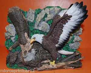 Eagle Family Figurine - Picture 1 of 4