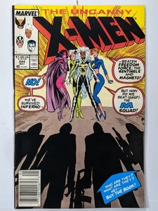 ⚡Uncanny X-Men Comic Book #244 1st Appearance Jubilee Direct Edition 1989 - Picture 1 of 2