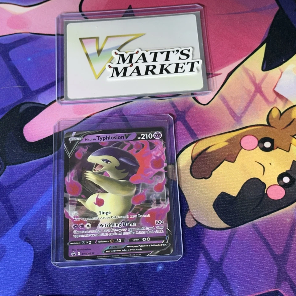 Hisuian Typhlosion V SWSH237 SWSH: Sword & Shield Promo Cards Holo - Image 1 of 1