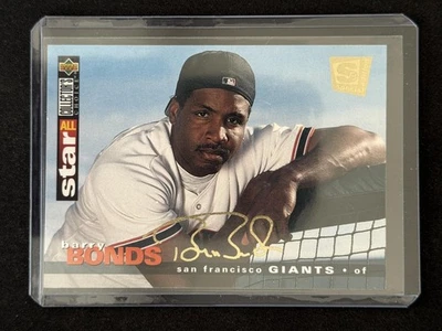 1995 Collector's Choice SE #105 Barry Bonds Gold Signature - Image 1 of 2