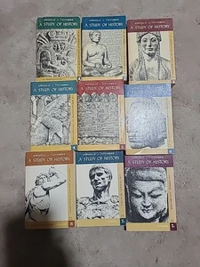 A Study of History #1-8 (Lot of 9) by Arnold Toynbee (1962, Paperback) - Foto 1 di 16