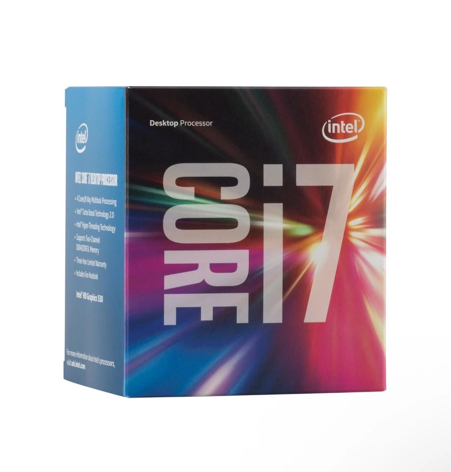 Intel Boxed Core 17-6700 FC-LGA14C 3.40 GHz 8 M Processor Cache 4 LGA 1151 - Image 1 of 4