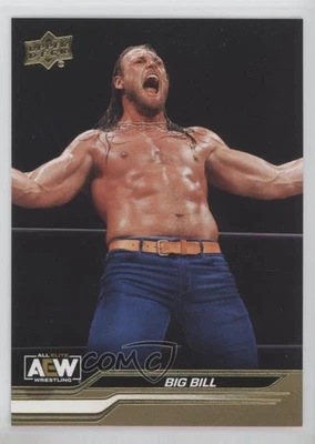 2024 Upper Deck AEW All Elite Wrestling Gold Big Bill #43 Rookie RC - Image 1 of 2