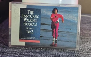 The Jenny Craig Walking Program Levels 1 & 2–1990s Jenny Craig–No Catalog Casset - Picture 1 of 2