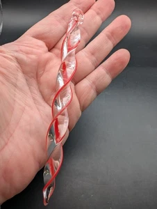 Adornos de Navidad rojos y blancos Suncatcher #7 - Imagen 1 de 7