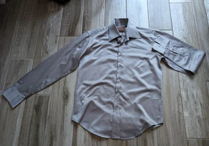 Marlboro Classics Men's XL 100% Cotton Dress Shirt Gray Western Cowboy Style - Picture 1 of 7