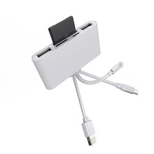 5 in 1 Memory Card Reader USB 3.0 OTG Adapter SD Card Reader For iPhone/iPad LOT - Afbeelding 1 van 10