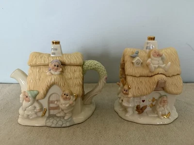 Lenox Disney “the Seven Dwarfs Cottage” Sugar And Creamer Set - Image 1 of 4