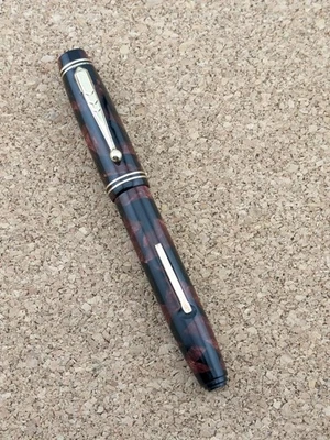 Винтажная Parker Parkette Красная Перламутровая Закрученная - Изображение 1 из 4