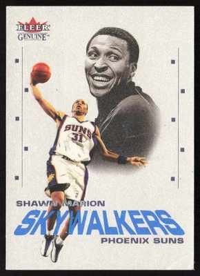 2001-02 Fleer Genuine Skywalkers Shawn Marion #3 SW Phoenix Suns — 第 1/2 张图片