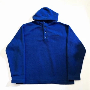 Suéter Vintage Polo Deportivo Polar 1/4 Cremallera Pull Over Para Hombre Talla Pequeña Azul EE. UU. - Imagen 1 de 4