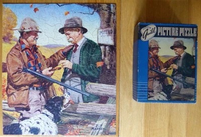 Rompecabezas vintage Guild COMPLETO 304 piezas serie "Temporada de caza" JJ Foto 1 de 4