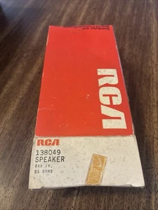 Altavoz NOS Vintage RCA 119324 3” X 5” 3,5 ohmios ¡en caja! - Imagen 1 de 3