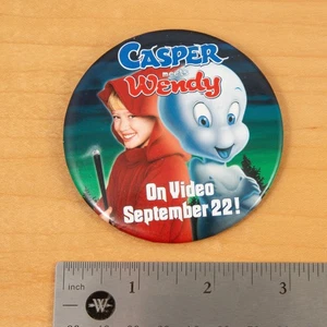 Prendedor promocional de la película Casper Meets Wendy 1998 - Mercancía promocional de la película - Imagen 1 de 2