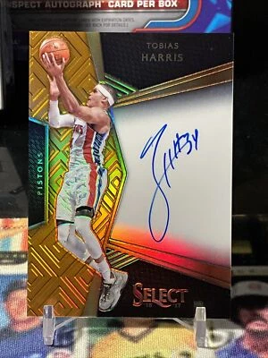 2016-17 Select Signatures #37 Tobias Harris Auto /60 - Image 1 of 2
