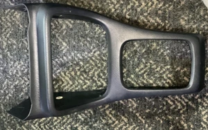 96-00 HONDA CIVIC CENTER MIDDLE GEAR SHIFT SHIFTER CONSOLE PANEL TRIM DARK GRAY - Picture 1 of 2