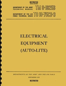 US-Army ManualTM 9-1825B Auto-Lite - Bild 1 von 1