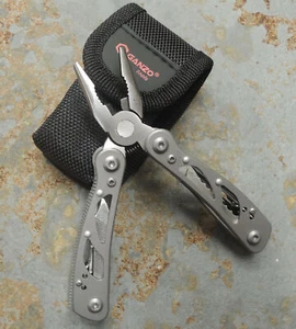 GANZO G104-S Multitool Mini Tool Mehrzweckwerkzeug 11 Funktionen Zange Säge - Bild 1 von 3