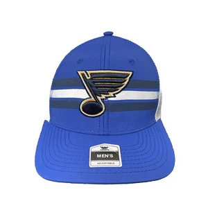 St Louis Blues Snapback Mütze Kappe NHL blau weiß Hockey Netzrücken Papa - Bild 1 von 9