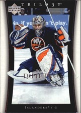 2005-06 Upper Deck Trilogy Islanders Hockey Card #59 Rick DiPietro