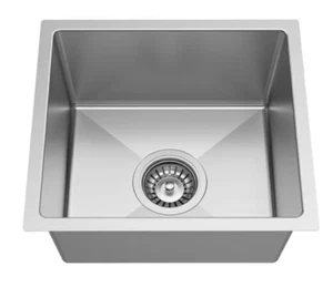 Unique HP Laundry Sink 300 x 300 Single Bowl Undermount Sink Tub Trough UT3030AR - Picture 1 of 4