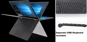 GEO FLEX 360, 11.6" Touchscreen Laptop,32GB eMMC,SD Card Slot,4GB RAM,Windows10. - Picture 1 of 7