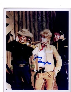 FOTO DE AUTÓGRAFO JAMES HAMPTON MOVIE & T V STAR 8 X 10 - Imagen 1 de 1