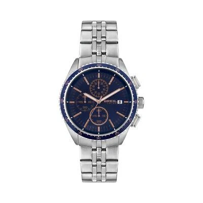 Reloj Breil Tribe Net EW0544 Acero Cronógrafo Azul Oro Rosa 43 mm Foto 1 de 3