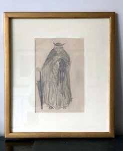 Framed Figurative Drawing by Robert Henri Ashcan School - Picture 1 of 8