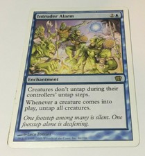 Intruder Alarm Magic the Gathering 8th Edition 86/350 Rare