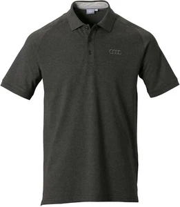 Original Audi Poloshirt, Herren, dunkelgrau, 3131700914 DDP NO US ZOLLGEBÜHR - Bild 1 von 4