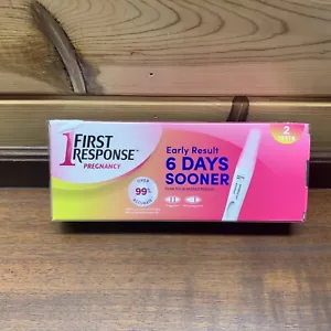 FIRST RESPONSE Early Results Pregnancy Test Kit 2 Tests 1/25 Brand New! - Picture 1 of 5
