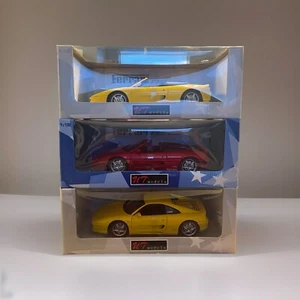 UT Models Bundle: 1:18 Ferrari F355 Spider Convertible RED + YELLOW + GTB Coupe - Picture 1 of 21