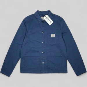 Neu mit Etikett The Stronghold Herren-Arbeitsjacke blau Baumwolle Chore – Größe L - Bild 1 von 16
