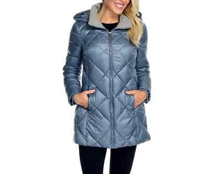 ¡¡NUEVO!! Parka Marc New York acolchada cuello alto 2 bolsillos con capucha extraíble - Imagen 1 de 12
