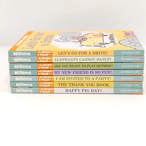 Lot of 7 MO WILLEMS Hardcover ELEPHANT & PIGGIE Books Excellent Condition - Picture 1 of 8