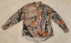Outfitters Ridge Men's Long Sleeve Camo Button Up Shirt, Size L, Fusion 3-D - Picture 1 of 6