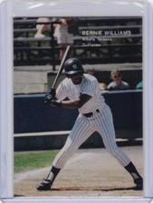 1990 Best Minor League Baseball Card #26 Bernie Williams Albany Yankees - NrMt