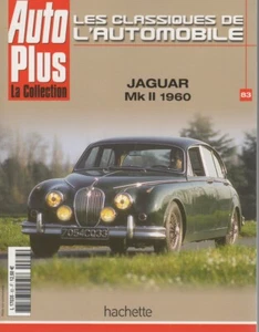 LES CLASSIQUES DE L'AUTOMOBILE 83 JAGUAR MKII JAGUAR MK2 1960 JAGUAR TYPE E V12 - Imagen 1 de 2