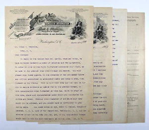 Ufficio informazioni per veterani di guerra esercito e marina e documento di pensione - Foto 1 di 9