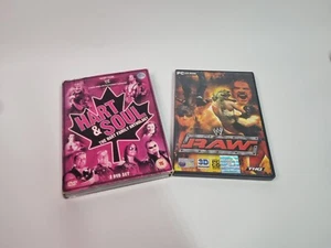 WWE - Hart And Soul - The Hart Family Anthology Dvd Set And Raw PC Game Bundle - Picture 1 of 9