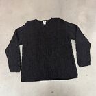 Ll Bean Cable Knit Crewneck Sweater M Made In Ireland 90S Wool