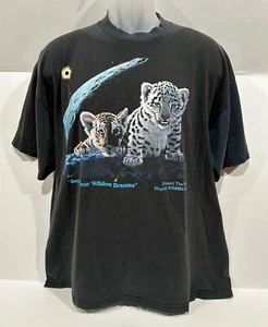 Camiseta De Colección Años 90 Total Eclipse Tiger Cubs Vida Silvestre Naturaleza Talla 2XL? DEFECTOS LEER - Imagen 1 de 10