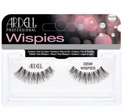 Ardell NATURAL DEMI WISPIES False Eyelashes Fake Lashes 65012 1 pair - Image 1 of 2