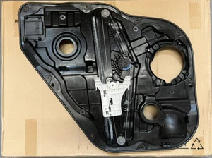 Genuine Power Window Regulator Santa Fe 2019 to 2023 Rear Door Right Side NEW OE - Picture 1 of 4