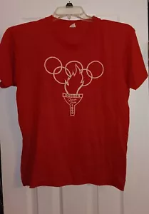 Camiseta roja olímpica vintage de los Dodgen talla L - Imagen 1 de 4